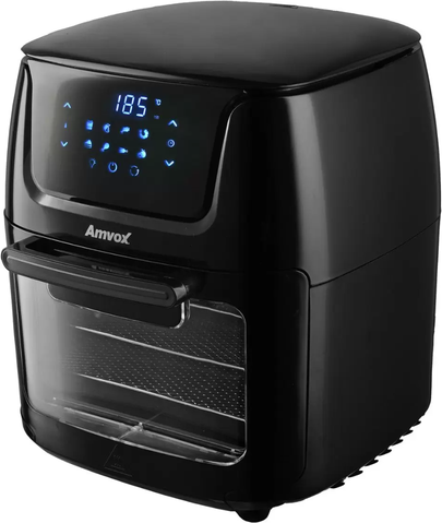 fritadeira-eletrica-amvox-1700w-220v-com-painel-digital-cor-preto - Imagem
