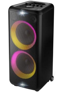 caixa-de-som-philips-tax520678-com-bluetooth-usb-efeito-de-luz-karaoke-e-bateria-interna-160w - Imagem