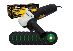 kit-esmerilhadeira-lixadeira-angular-412-pol-750w-discos - Imagem