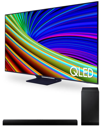combo-samsung-smart-tv-55-polegadas-qled-4k-q65c-2023-soundbar-hw-a555zd - Imagem