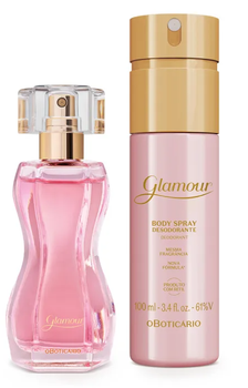 presente-dia-das-maes-glamour-colonia-30ml-body-spray-100ml - Imagem