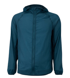 jaqueta-corta-vento-masculina-oxer-com-capuz-packable-tecido-plano-corrida - Imagem