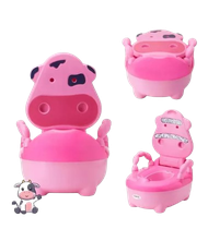 troninho-penico-infantil-musical-vira-degrau-menino-menina-cor-rosa-mimosa-vaquinha - Imagem