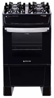 fogao-atlas-4-bocas-preto-atenas-glass-com-acendimento-automatico-bivolt-atlas-eletrodomesticos - Imagem
