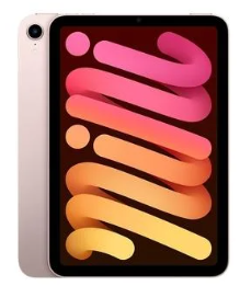 ipad-mini-apple-6a-geracao-tela-83-64gb-chip-a15-bionic-wi-fi-camera-traseira-12mp-rosa-mlwl3bza - Imagem