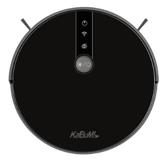 robo-aspirador-de-po-kabum-smart-500-recarregamento-automatico-filtro-hepa-controle-via-aplicativo-preto-kbsf000 - Imagem