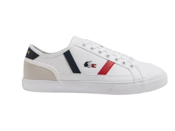 tenis-de-tecido-masculino-lacoste-sideline-tricolor - Imagem