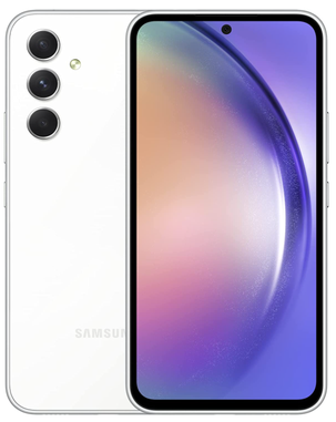 smartphone-samsung-galaxy-a54-5g-128gb-8gb-ram-tela-64-camera-tripla-de-ate-50mp-selfie-32mp-branco - Imagem
