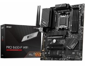 placa-mae-b650-p-msi-pro-wi-fi-amd-am5-atx-ddr5-pro-b650-p-wifi - Imagem
