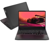 notebook-gamer-lenovo-gaming-3-amd-ryzen-7-5800h-geforce-gtx1650-8gb-ram-ssd-256gb-156-full-hd-windows-11-preto-82mj0001br - Imagem