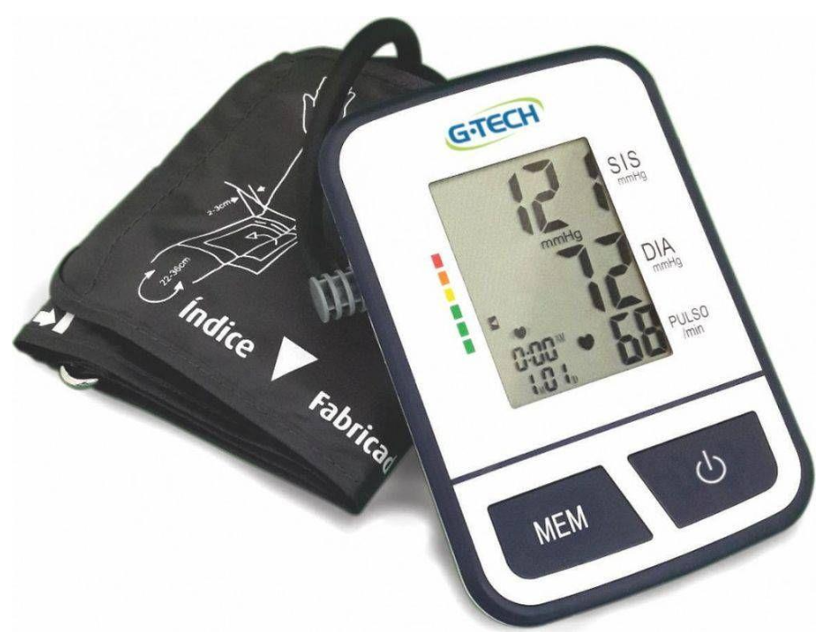 g-tech-bsp11-aparelho-de-pressao-digital-automatico-de-braco-b9d5 - Imagem