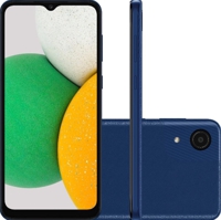 smartphone-samsung-galaxy-a03-core-32gb-4g-wi-fi-tela-65-dual-chip-2gb-ram-camera-8mp-selfie-5mp-azul - Imagem