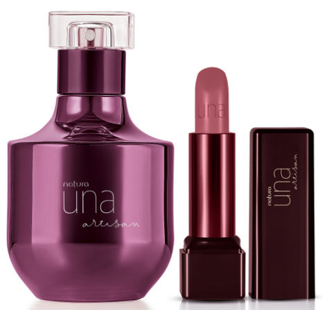 kit-una-artisan-deo-parfum-e-batom-rosa - Imagem