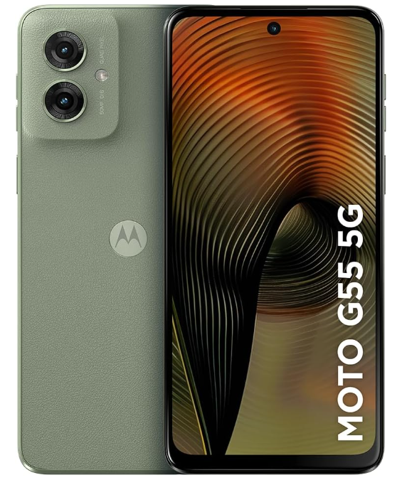 smartphone-moto-g55-5g-256gb-8gb-ram-8gb-ram-boost-50mp-ai-camera-nfc-rosa-vegan-leather - Imagem