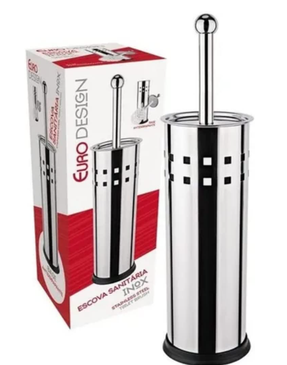 escova-sanitaria-com-suporte-em-aco-inox-ban6682-euro-home - Imagem
