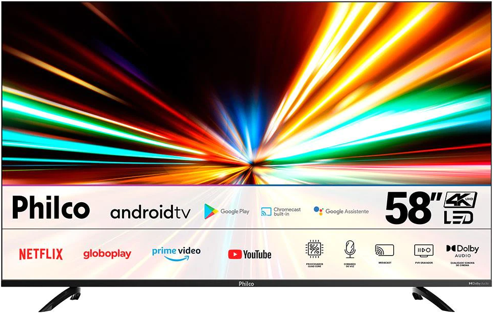smart-tv-led-58-polegadas-com-02-entrada-usb-e-03-entrada-hdmi - Imagem