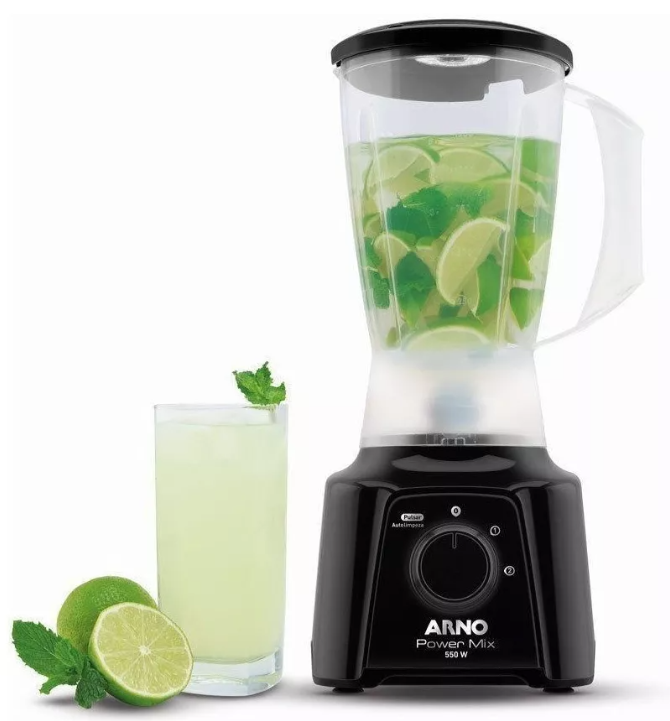 liquidificador-arno-power-mix-cor-preto-110v - Imagem