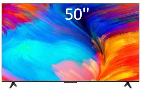smart-tv-50-4k-led-tcl-50p635-va-wi-fi-bluetooth-hdr-google-assistente-3-hdmi1-usb - Imagem