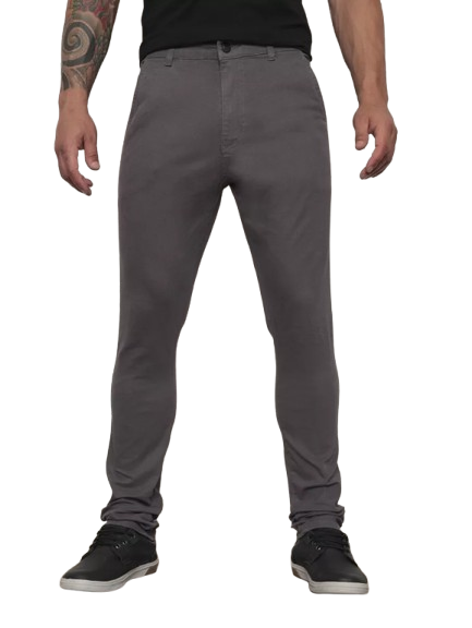 calca-masculina-de-sarja-premium-esporte-fino-bolso-faca - Imagem