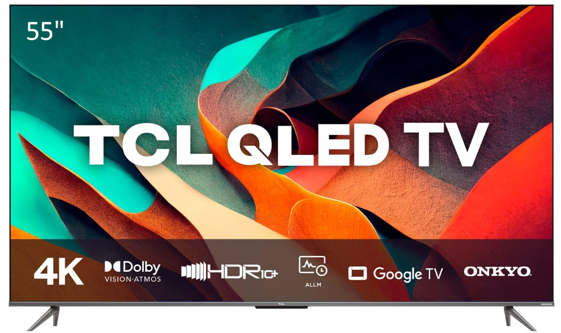 tcl-c635-smart-tv-qled-55-4k-uhd-google-tv-wifi-bluetooth - Imagem