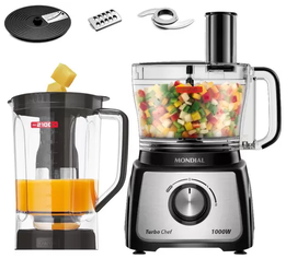 multiprocessador-de-alimentos-mondial-preto-turbo-chef-mpn-01-b-5-funcoes-1000w - Imagem