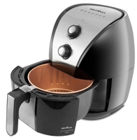 fritadeira-air-fry-britania-bfr11pg-inox-revestimento-gold-1500w-110v - Imagem