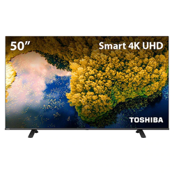 Smart TV Toshiba 50" Dolby Audio 4K Vidaa - TB022M