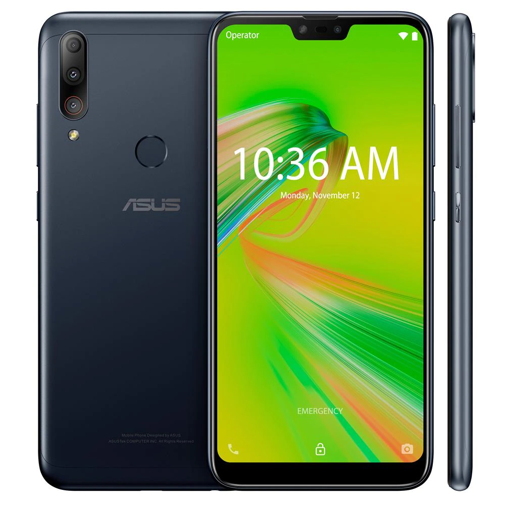 smartphone-asus-zenfone-max-shot-zb634kl-preto-64gb-tela-62-dual-chip-camera-traseira-tripla-android-81-processador-octa-core-e-4gb-ram - Imagem