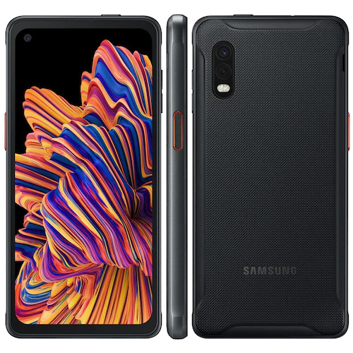smartphone-samsung-galaxy-xcover-pro-preto-64gb-4gb-ram-tela-infinita-de-63-camera-traseira-dupla-android-10-e-processador-octa-core - Imagem