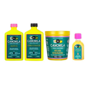 lola-cosmetics-camomila-kit-shampoo-condicionador-oleo-iluminador-mascara-lola-from-rio - Imagem