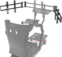 add-on-para-tvmonitor-3-telas-de-ate-32-polegadas-wide169-cockpit-simulador-e-suporte-para-volantes-extreme-simracing - Imagem
