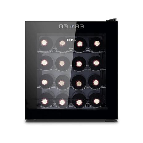 adega-climatizada-eletronica-eos-eae16-16-garrafas-bivolt - Imagem