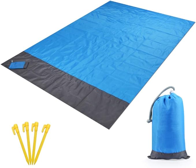 ajcoflt-cobertor-de-praia-impermeavel-ao-ar-livre-portatil-esteira-de-piquenique-camping-chao-colchao - Imagem