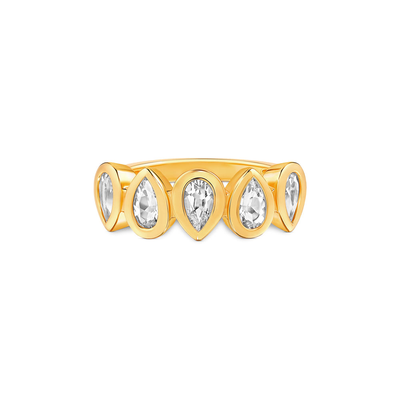 anel-life-skyline-ii-prata-com-banho-ouro-amarelo-topazio - Imagem