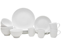 aparelho-de-jantar-16-pecas-schmidt-porcelana-redondo-branco-universal - Imagem