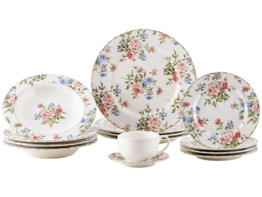 aparelho-de-jantar-cha-20-pecas-alleanza-faianca-redondo-flat-romantica - Imagem