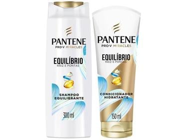 kit-pantene-pro-v-equilibrio-shampoo-equilibrante-300ml-condicionador-hidratante-150ml - Imagem