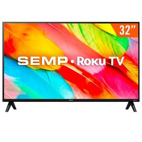 smart-tv-led-32-hd-semp-roku-r6610-3-hdmi-1-usb-wi-fi-compativel-com-google-assistant-e-alexa - Imagem