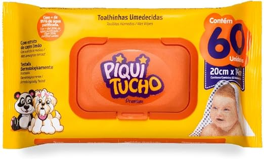 banho-fresh-toalhinhas-umed-piquitucho-premium-com-60-pcs - Imagem