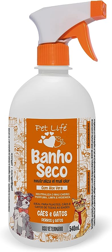 banho-seco-pet-life-540ml - Imagem