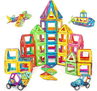 blocos-de-montar-construcao-magneticos-brastoy-brinquedo-educativo-infantil-120-pecas - Imagem