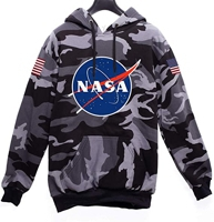 blusa-moletom-nasa-usa-camuflado-tumblr-casaco-de-frio-canguru - Imagem