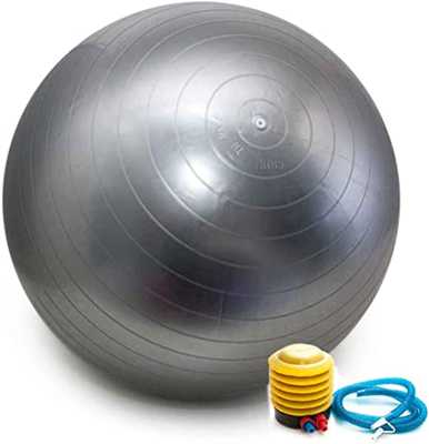 bola-pilates-yoga-abdominal-ginastica-fitness-65-cm-cbomba-prata - Imagem