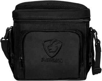 bolsa-termica-fitness-lancheira-marmita-frasqueira-academia-dieta-treino-esportivo-master-preto-lsji - Imagem