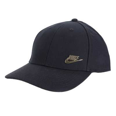 bone-nike-aba-curva-strapback-nsw-l91-metal-futura-pretodourado-053w - Imagem