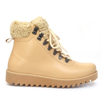 bota-colcci-wiley-cano-medio-fake-fur-feminina-bege - Imagem