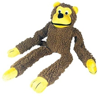 brinquedo-macaco-marrom-chalesco-para-caes - Imagem