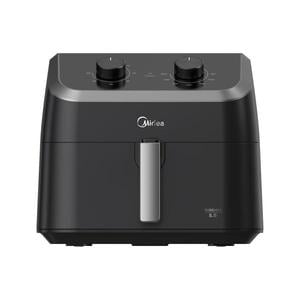 Fritadeira Midea Air Fryer 8,5l, Design Com Dois Botões, Ampla Faixa De Temperatura De 80°c A 200°c, Cesto Antiaderente E Prato Para Vegetais, 1900w, 110v, Fwm85p1