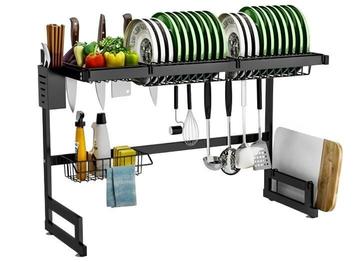 escorredor-louca-suspenso-organizador-cozinha-modular-24-pratos-85cm-notuz - Imagem