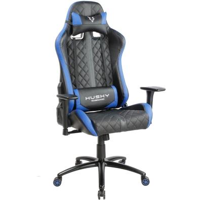 cadeira-gamer-husky-gaming-hailstorm-preto-e-azul-com-almofadas-reclinavel-descanso-de-braco-2d-hha-bb - Imagem